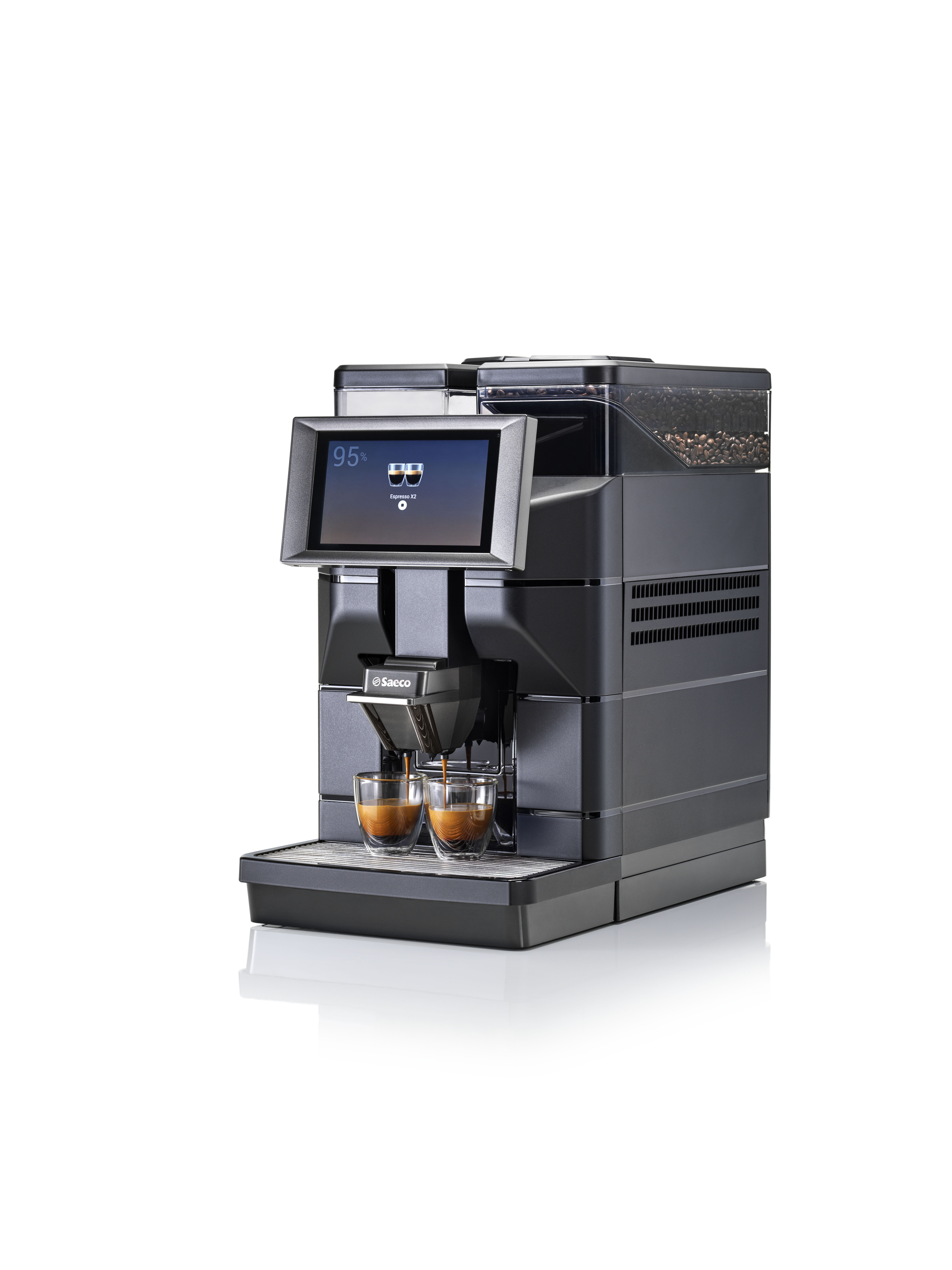 Saeco Kaffeevollautomat MAGIC B2 mit 4L Wassertank, inkl. Aufstellung | Automatische Kaffeemaschine für Gastro