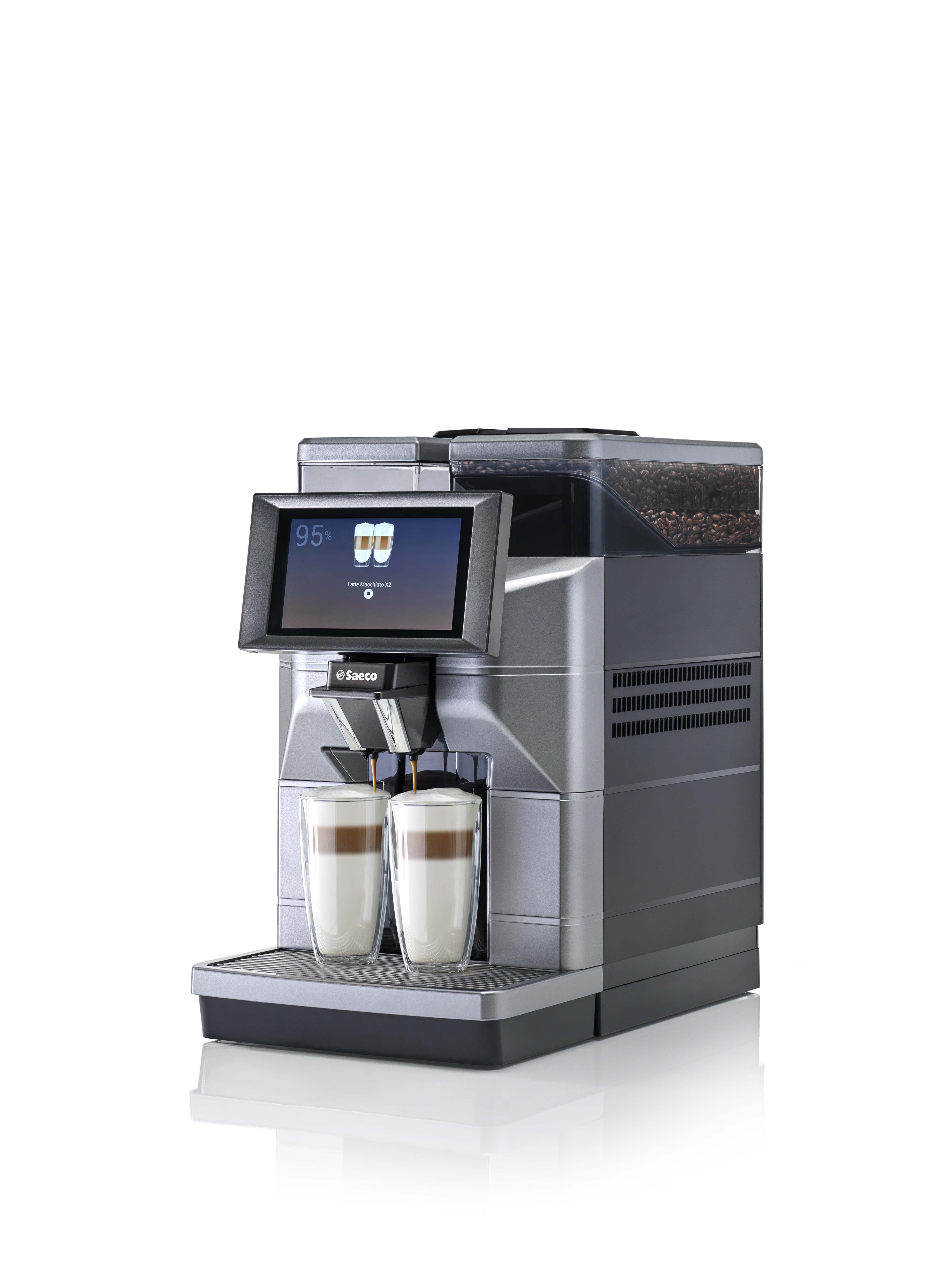 Saeco Kaffeevollautomat MAGIC M2 mit 4L Wassertank & Frischmilch, inkl. Aufstellung | Automatische Kaffeemaschine für Gastro
