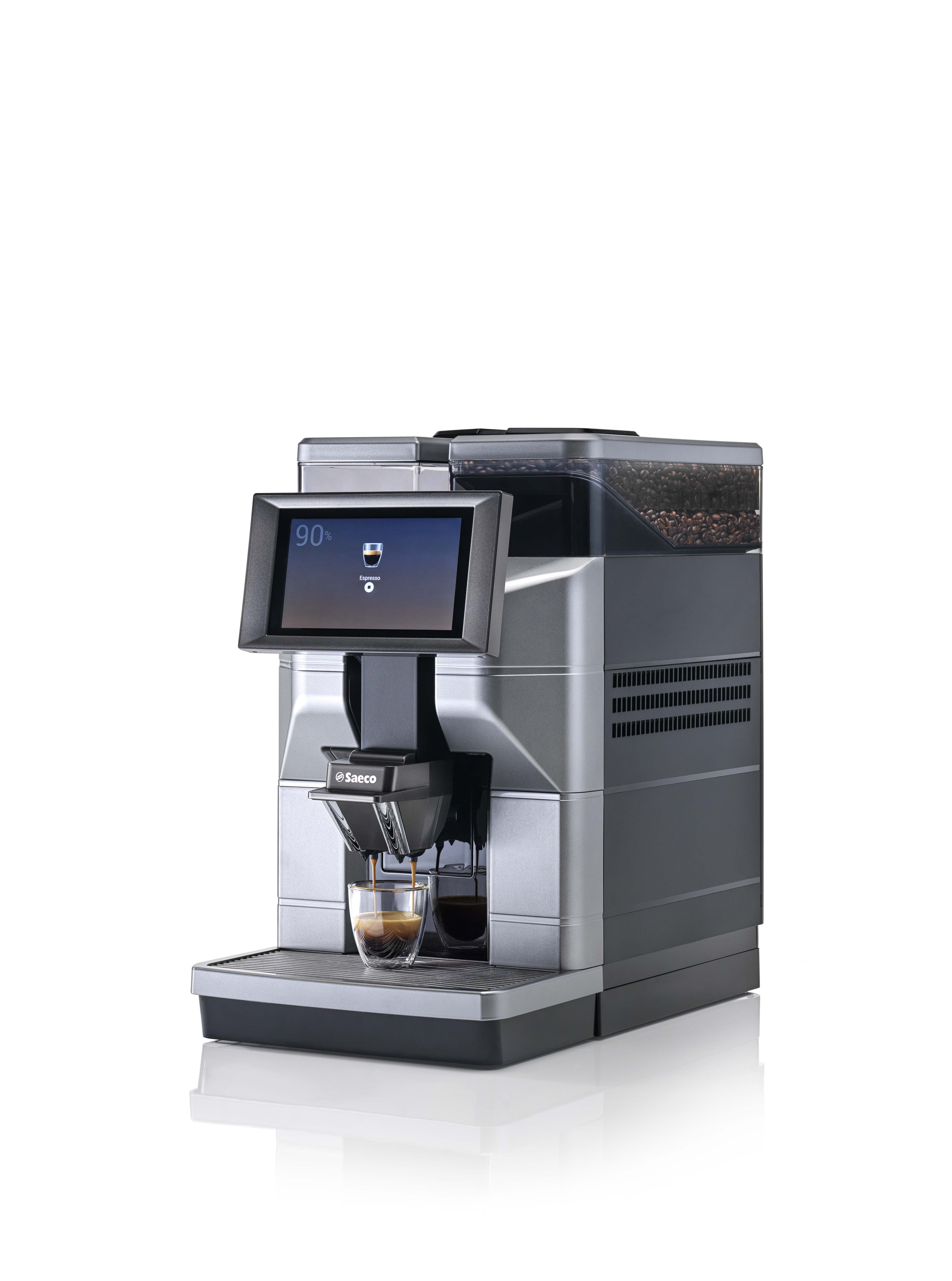 Saeco Kaffeevollautomat MAGIC M2+ mit Festwasseranschluss & Frischmilch, inkl. Aufstellung | Automatische Kaffeemaschine für Gastro