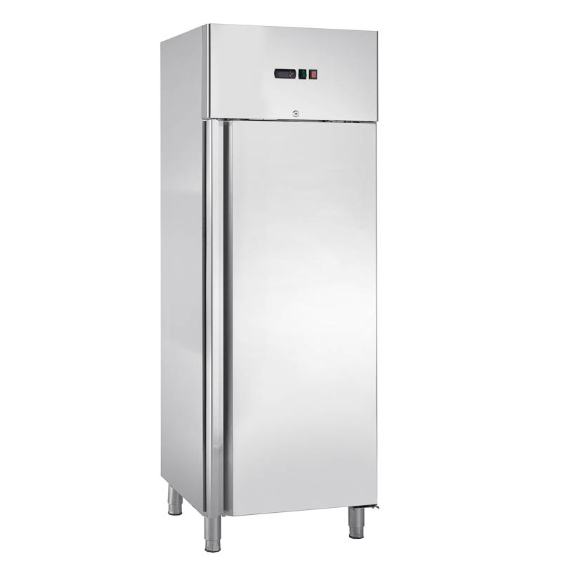 Gastro Tiefkühlschrank ECO 400 GN 1/1 | Gefrierschrank Edelstahl | Gewerbe Tiefkühlschrank