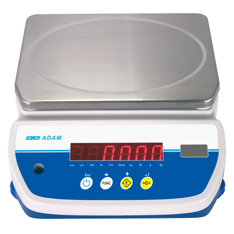 AE Adam Aqua-Abwaschbare Waage 8 Kg / Lesbarkeit 1 g