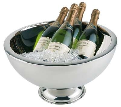 APS Champagnerkühler Ø 44 cm, H: 24 cm, 10,5 Liter für Gastro & Gewerbe