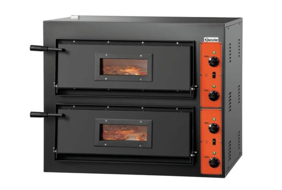 Pizzaofen CT 200 Doppelkammer Pizzaofen 7 - 9 Pizzen | Flammkuchenofen | Lahmacun Ofen