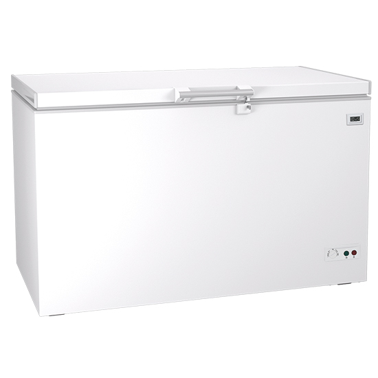 Mastro Tiefkühltruhe 395 Liter mit Deckel, -24°C | Eistruhe | Eiskühltruhe | Gefriertruhe, GastroHero