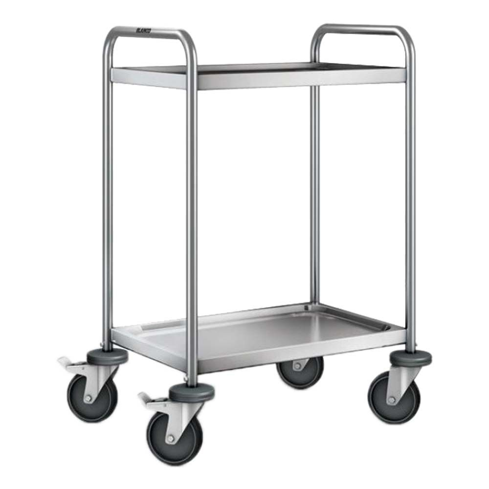 B.PRO Servierwagen SW 6 x 4-2, stahlverzinkte Rollen