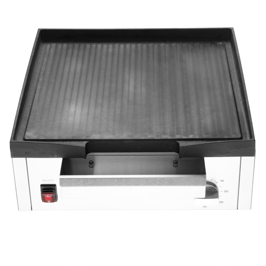 Buffalo Gusseisen-Grillplatte 1,8 kW | Griddleplatte | Plancha Grill | Bratplatte