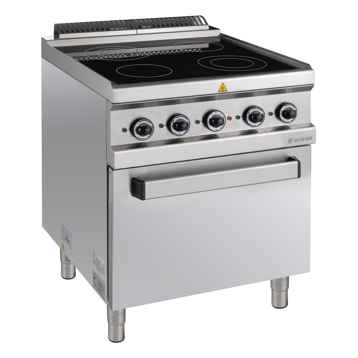 Ceranherd Serie 700 - 70/70 mit Elektrobackofen - 13,9 kW