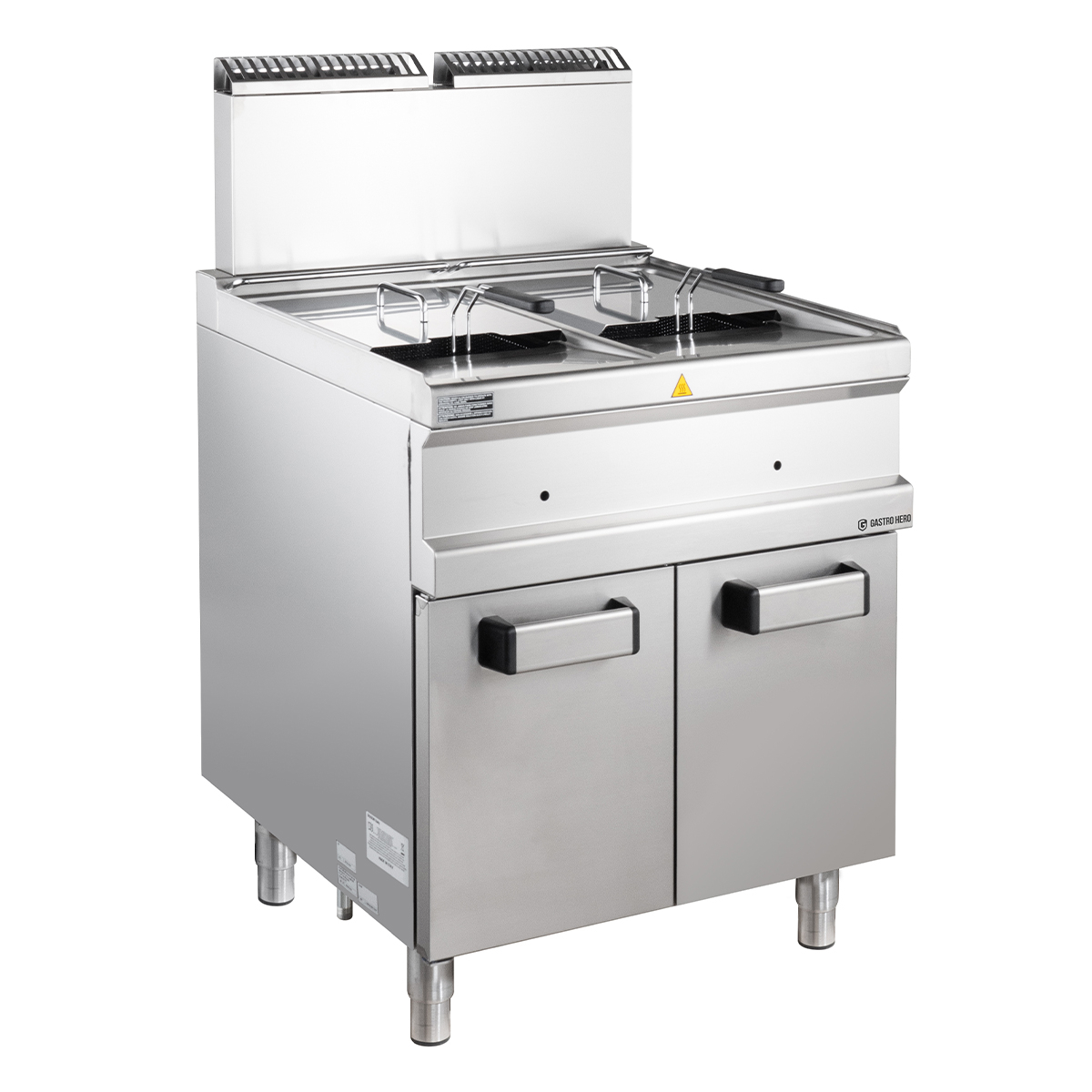 Gastro Gas-Fritteuse Serie 700 - 70/70 - 14+14 Liter / Friteuse