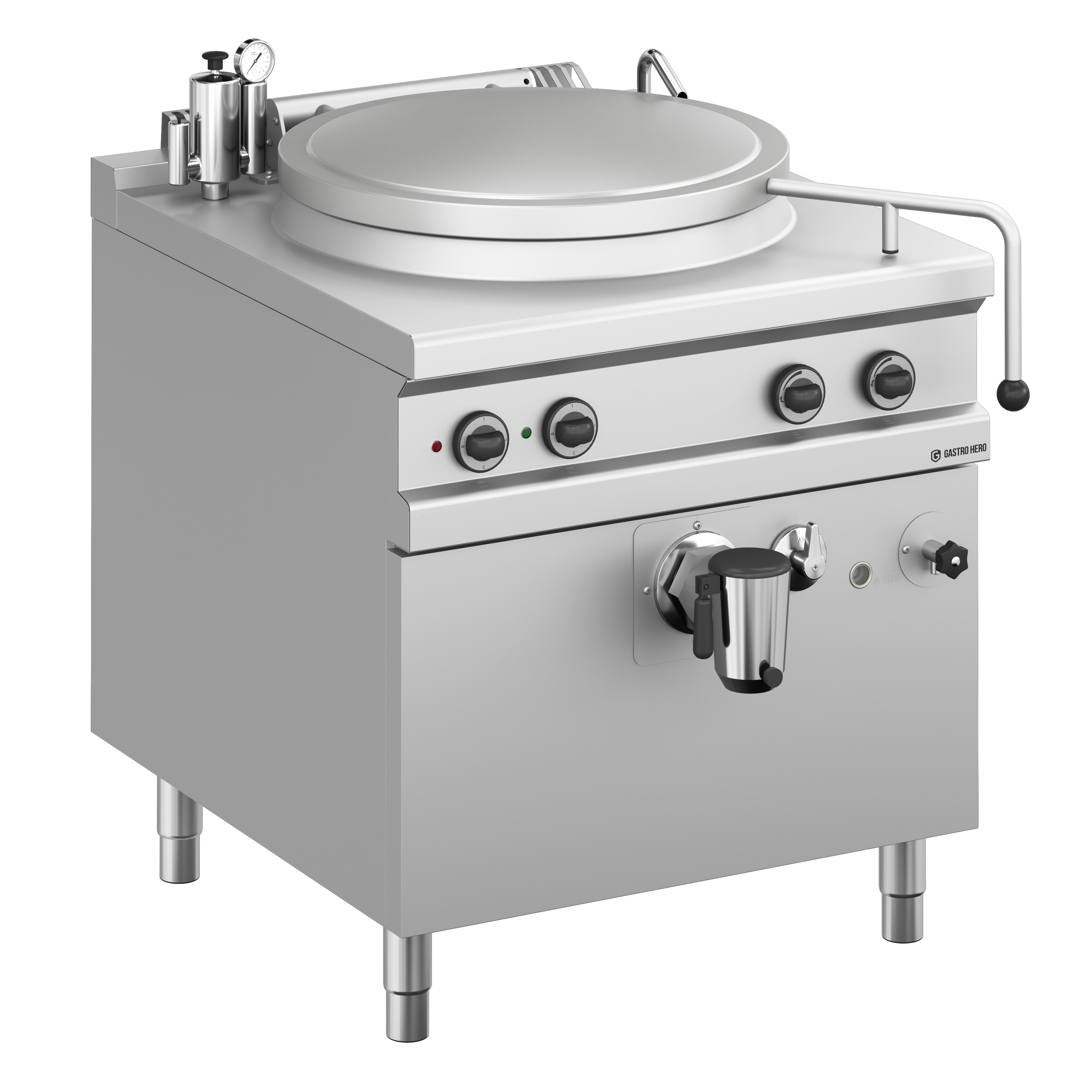 Gas-Kochkessel Serie 900 - 150 Liter - indirekte Beheizung