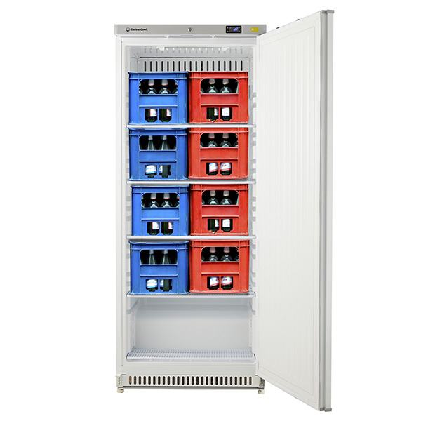 Gastro-Cool KS600 Lagerkühlschrank 562 Liter / Bierkastenkühlschrank für 8 Kästen, super sparsam | Gastro Kühlschrank