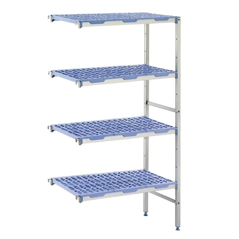 Tournus Modulares Regalsystem - ECK - 4 Böden - 84,9x50x175cm