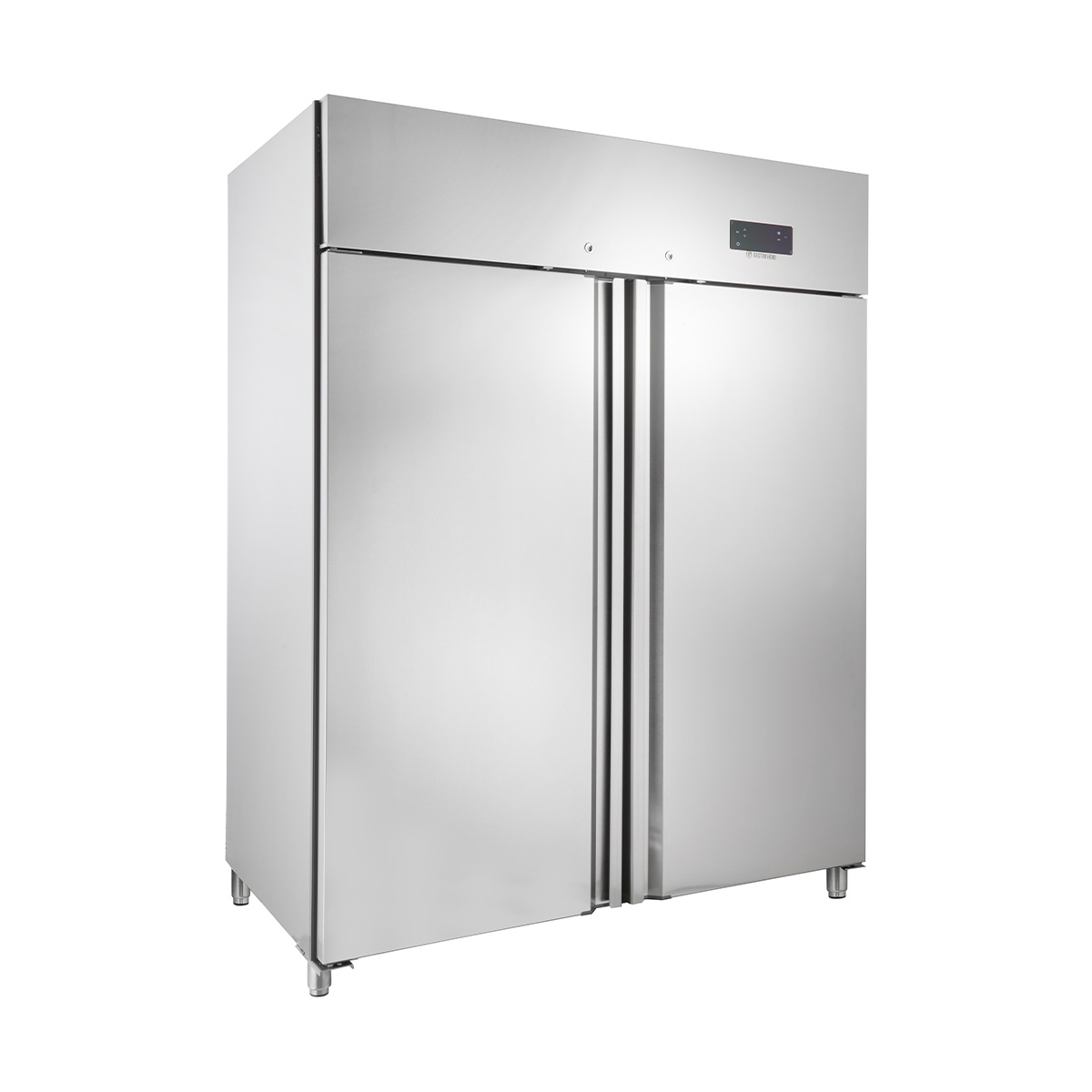 Gastro Gastro Tiefkühlschrank ECO 1400 GN 2/1 Monoblock, 1350 Liter Kühlraumvolumen, 6 verstellbare Einlegeböden, Robuste Bauweise, Edelstahl |
