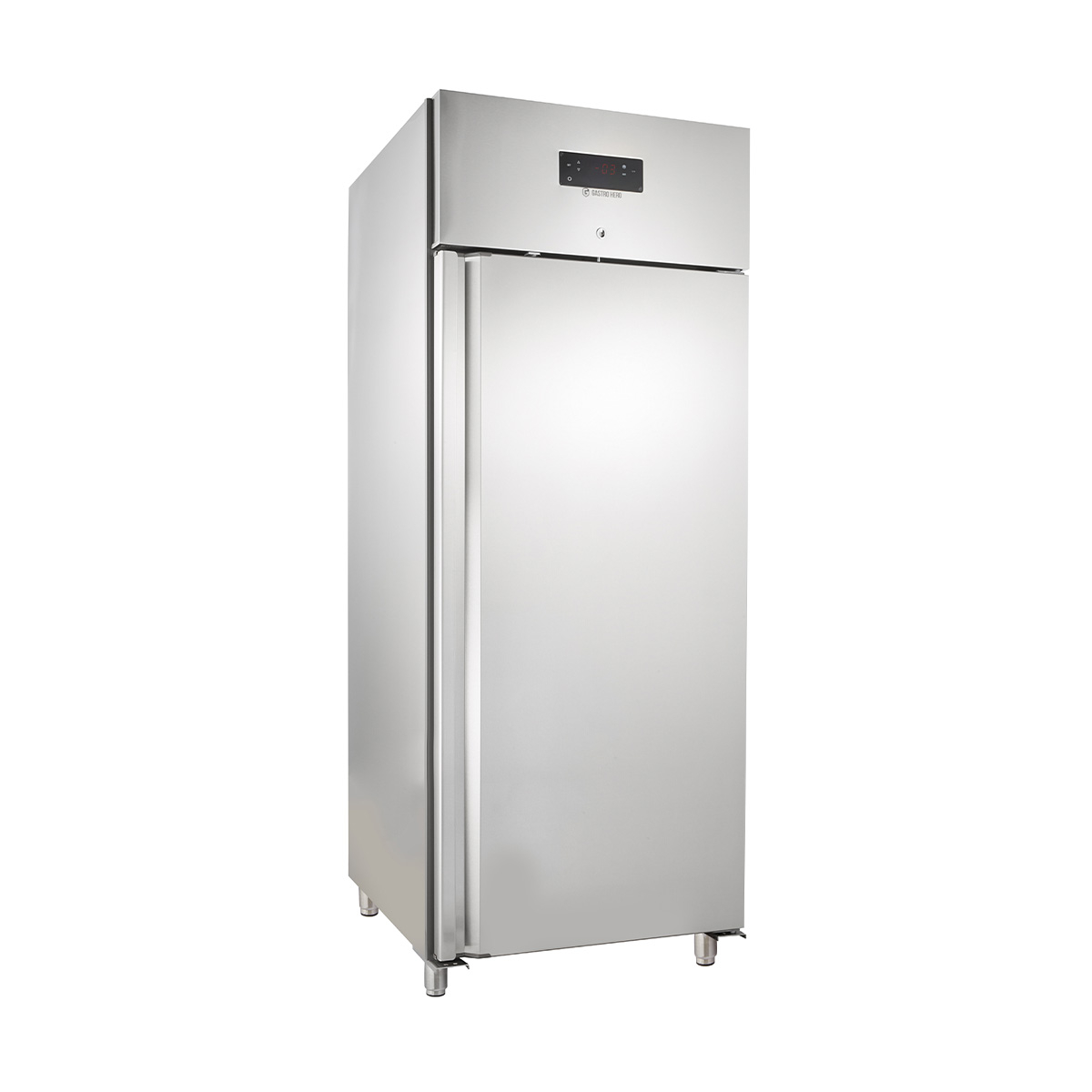 Gastro Gastro Tiefkühlschrank ECO 700 GN 2/1 Monoblock, 616 Liter Kühlraumvolumen, 3 verstellbare Einlegeböden, Robuste Bauweise, Edelstahl |