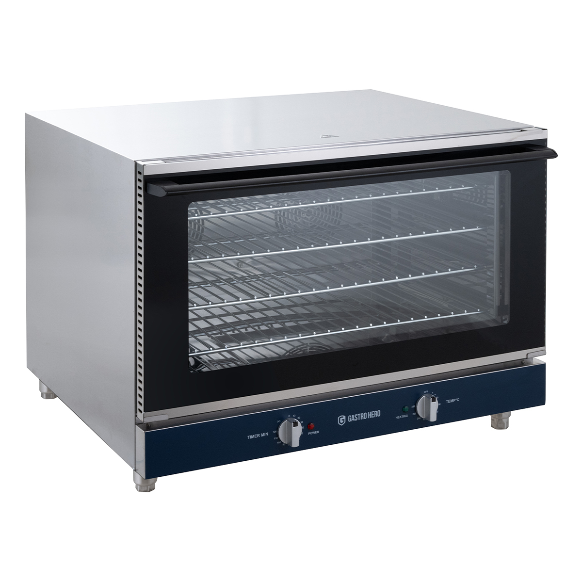 Heißluftofen ECO - Manuell - 4x EN 600x400 oder GN 1/1 - 4,6 kW - 400V