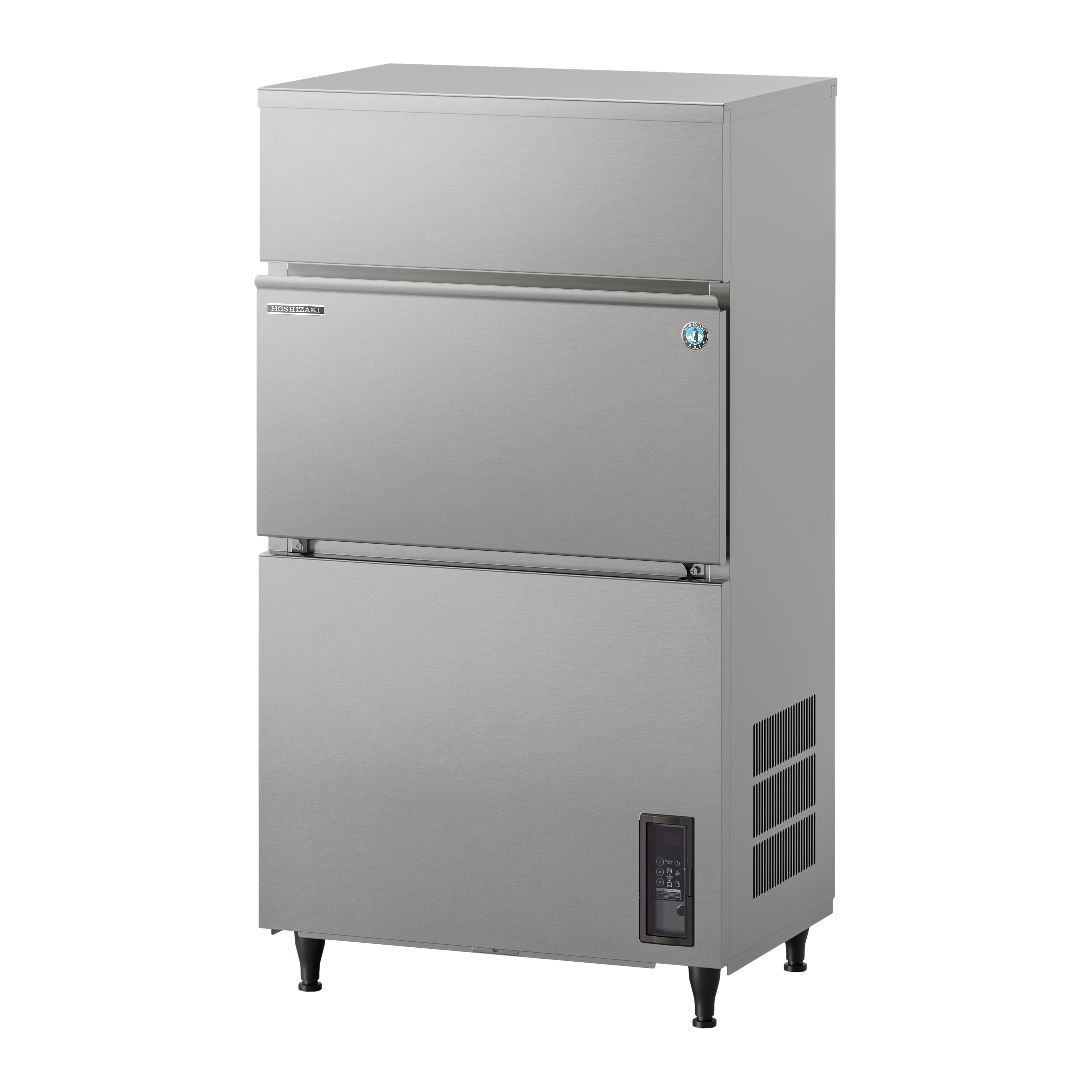 Hoshizaki Volleiswürfelbereiter Cube IM-130WPE 120 kg/24h mit 50 kg Vorratsbehälter, Wassergekühlt