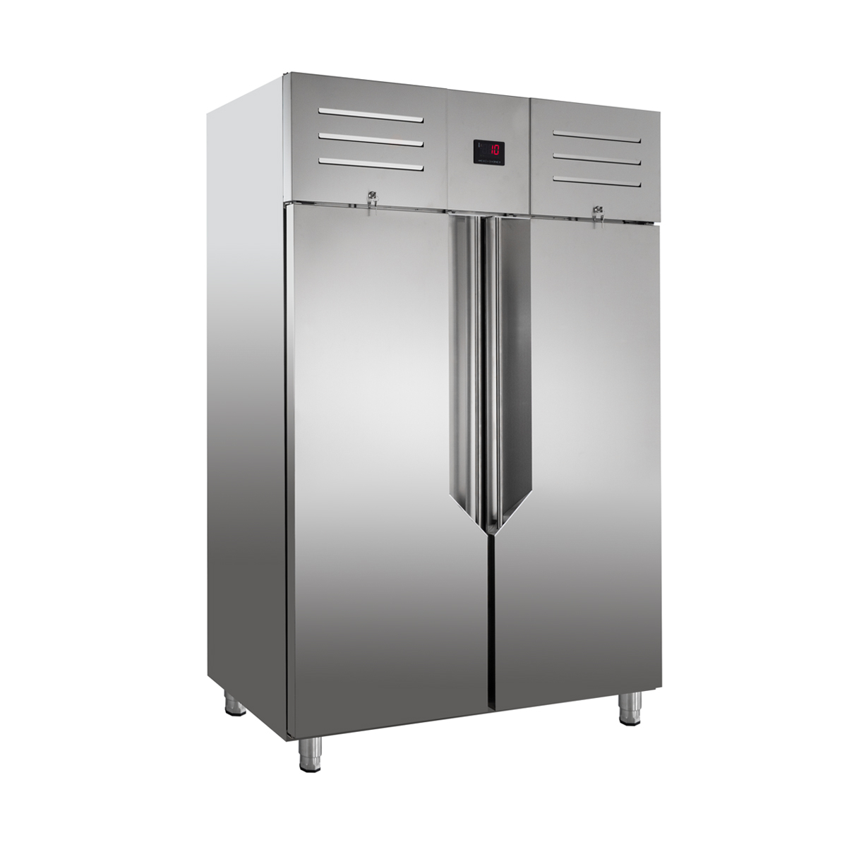 Edelstahl Kühlschrank Avantis 1400 GN 2/1 | Gastro Kühlschrank 2-türig