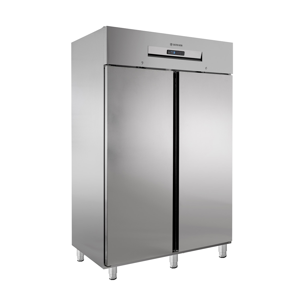Gastro Gastro Tiefkühlschrank Profi 1400 GN 2/1 Superior mit 2 Türen, 1168 Liter Kühlraumvolumen, Made in Europe | Gefrierschrank Edelstahl | Gewerbe