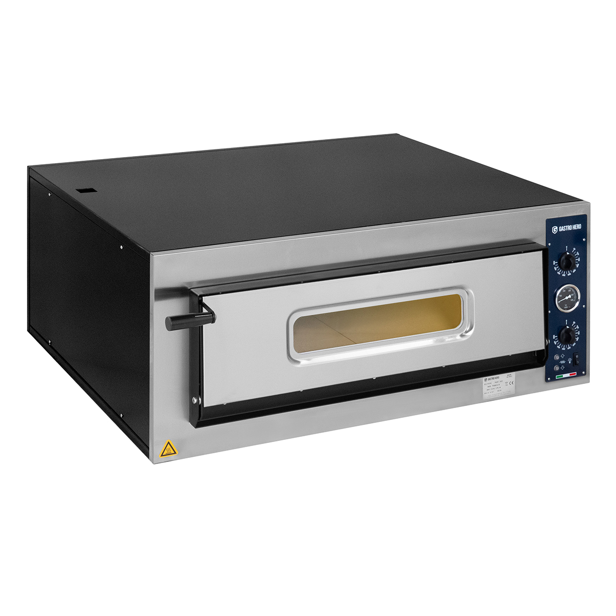 Pizzaofen PROFI 4x30 cm 4 - 6 Pizzen | Flammkuchenofen | Lahmacun Ofen