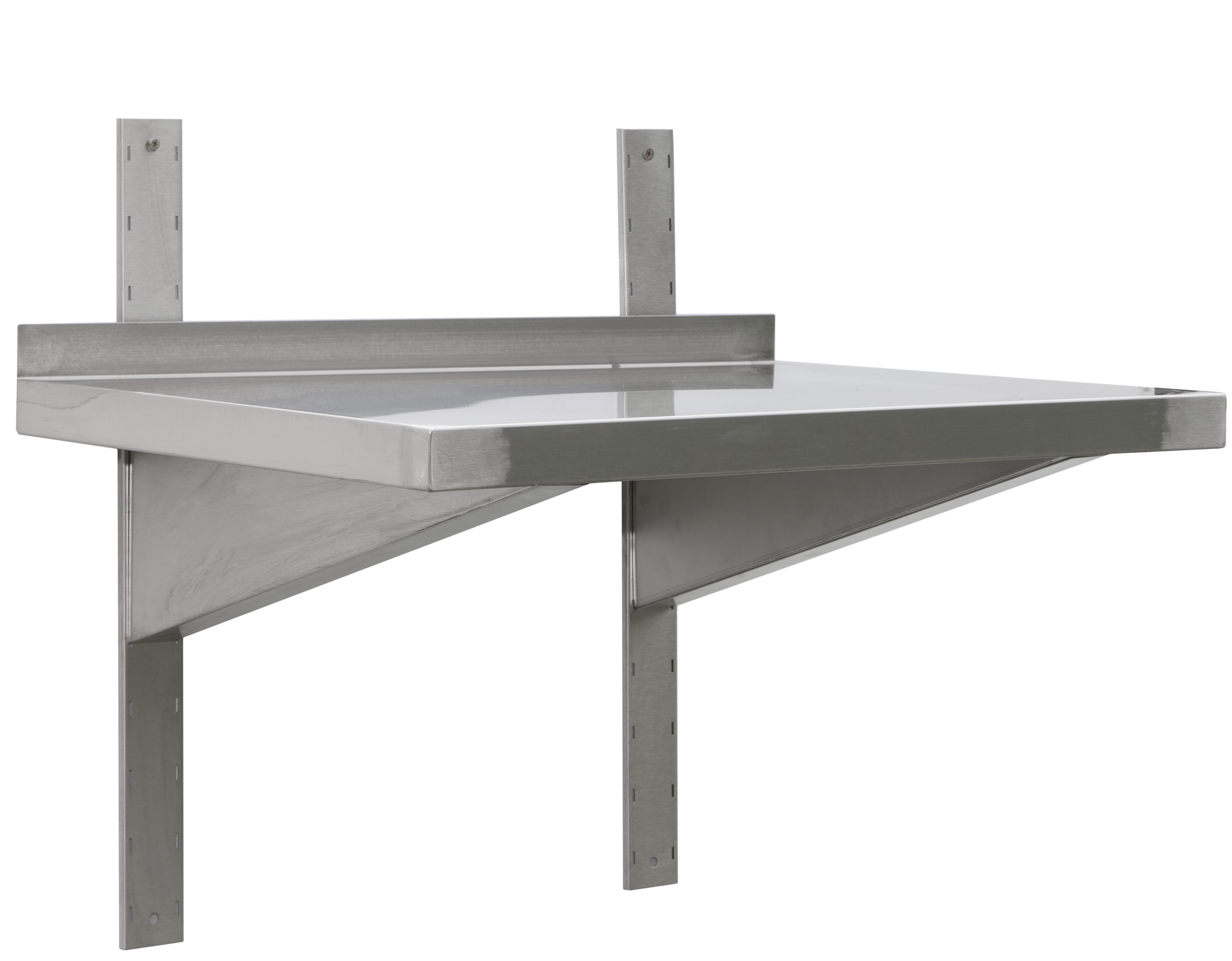 Edelstahl Wandbord Profi 1400 x 400 x 40 mm