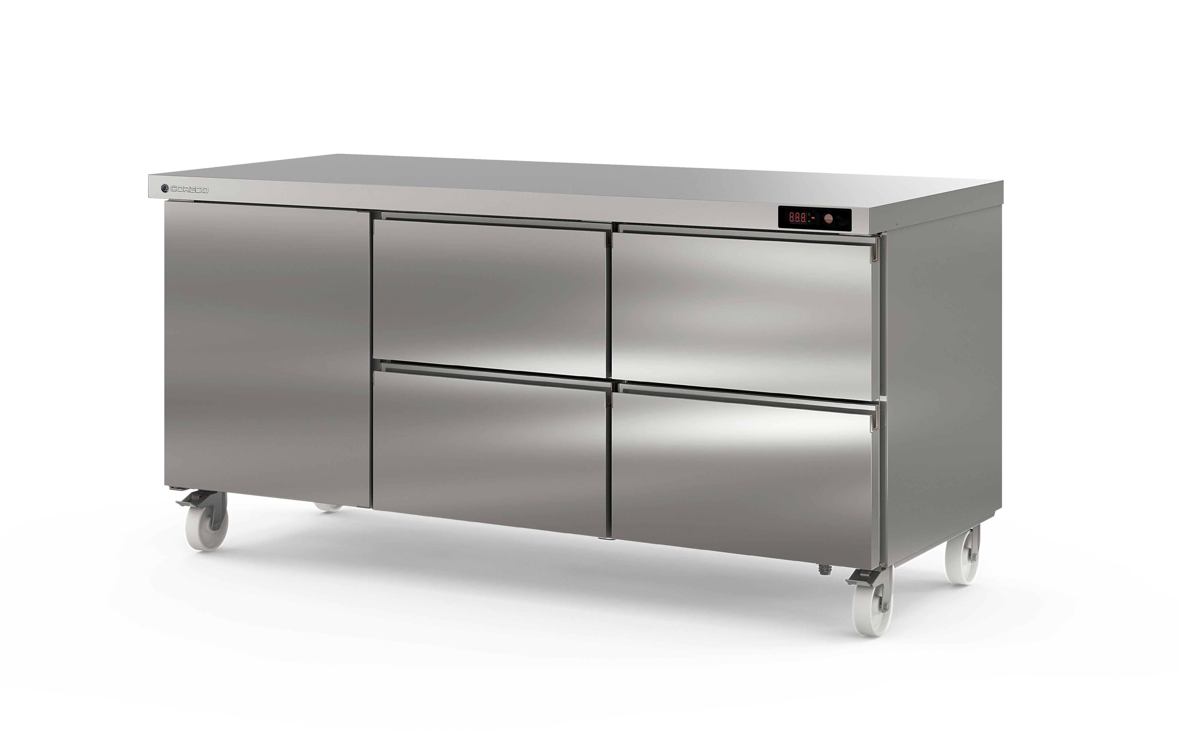 Coreco Kühltisch US Range 1800 - 1/4