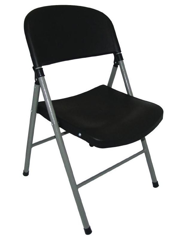 Klappstühle Bolero, schwarz 2 Stück für Gastro & Gewerbe