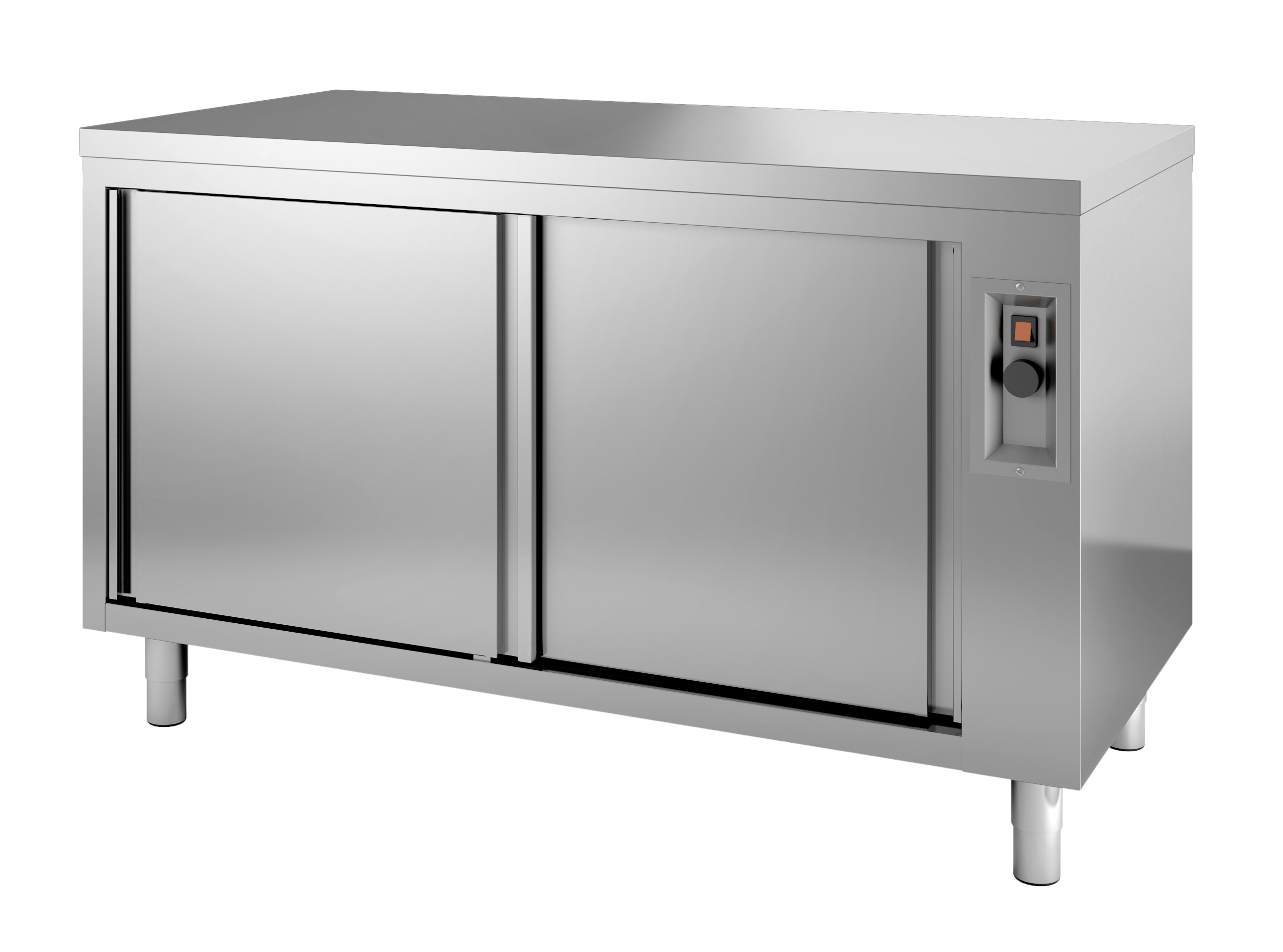Durchreich-/Wärmeschrank ECO 20x6 mit Schiebetüren