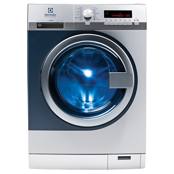 Gewerbe Electrolux Professional Waschmaschine myPRO WE170 mit Ablaufventil Hygieneprogramm | Kapazität 8kg | Profi Waschmaschine für Gastro &