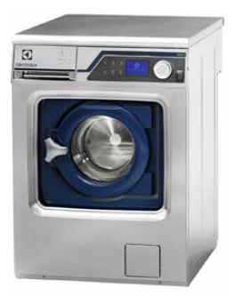 Gewerbe Electrolux Professional Gewerbewaschmaschine WH6-6 6 kg mit Ablaufventil | Kapazität 6kg | Profi Waschmaschine für Gastro & Industrie