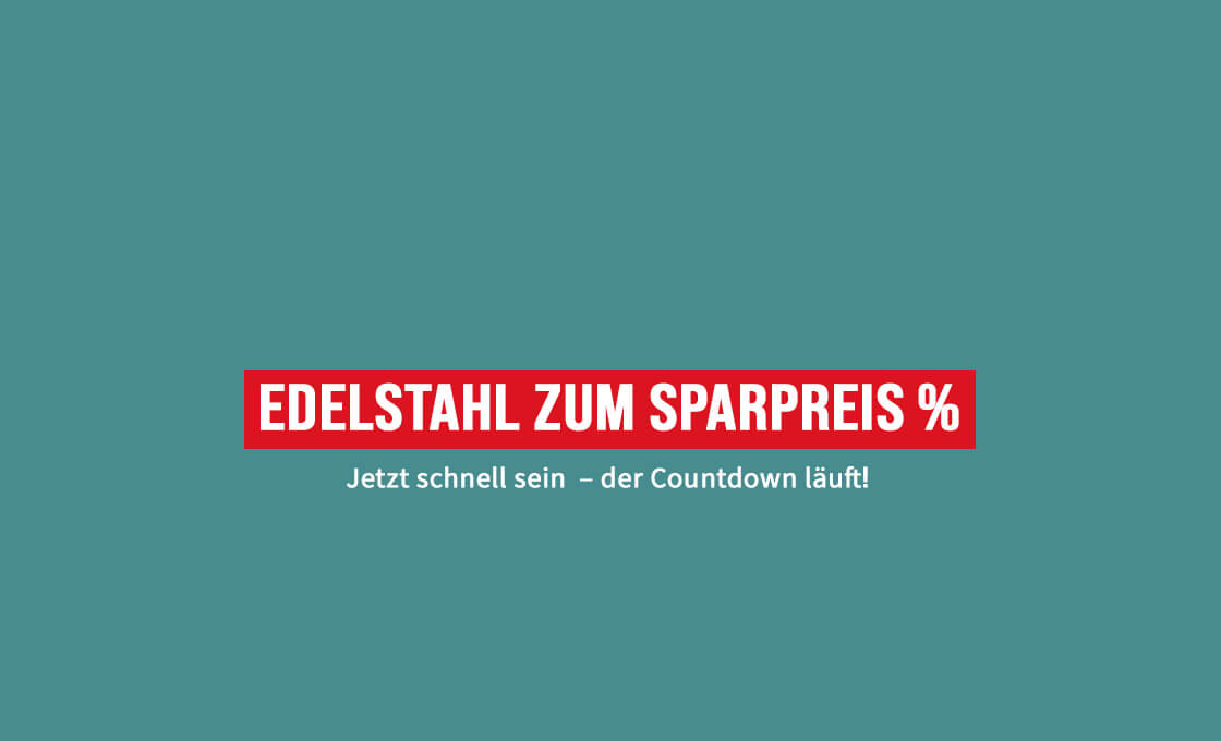 Edelstahlmöbel